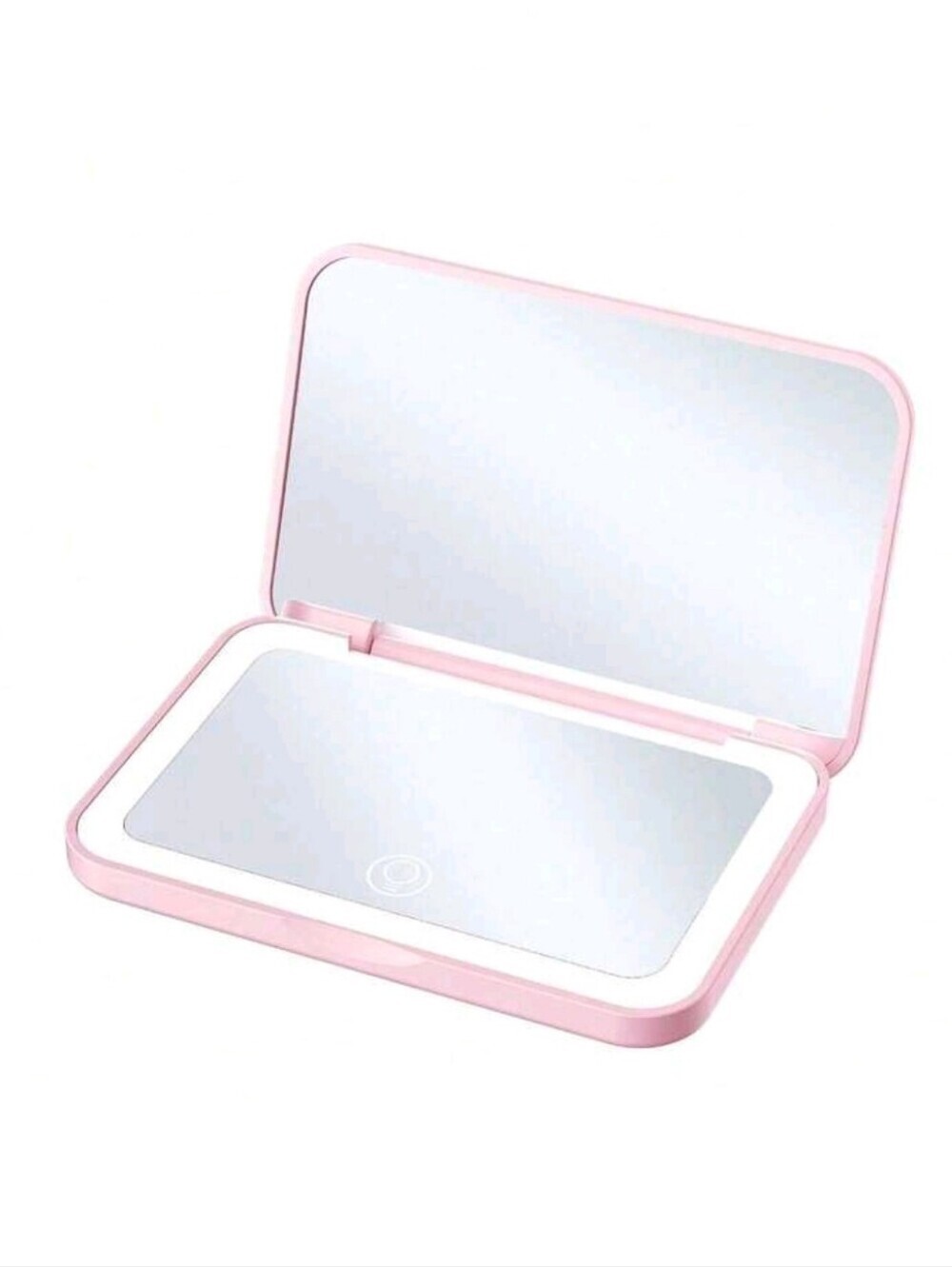 Compact LED Lighted Makeup Mirror - Pink